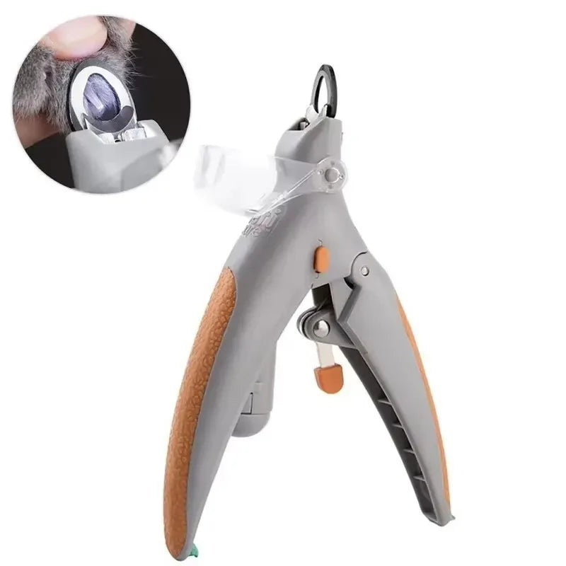 LED Light Pet Nail Clipper For Dogs And Cats