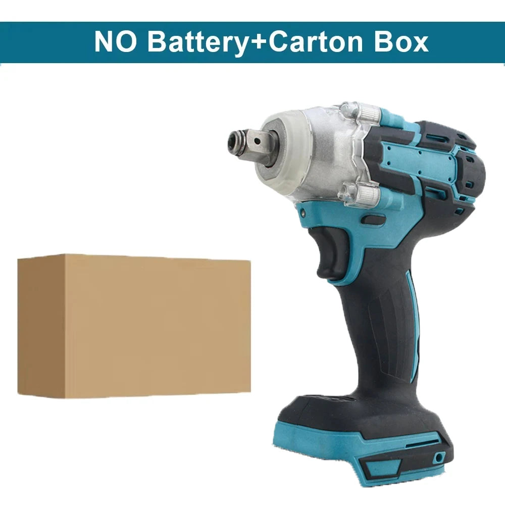 Magnitt Brushless Cordless Impact Wrench With Toolbox