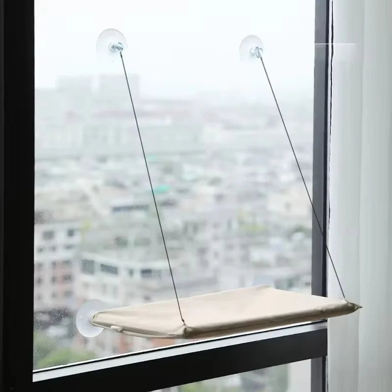Ultra Soft Cat Window Hammock Bed Space Saving Cat Perch