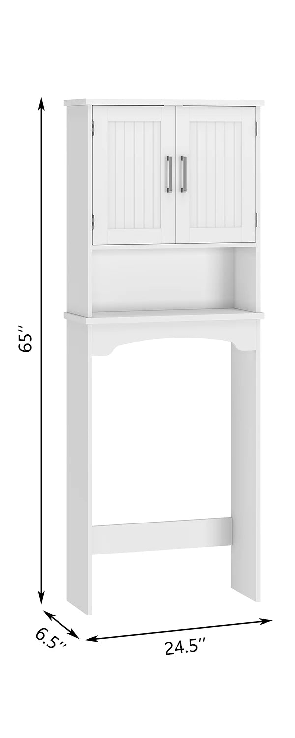 HiMISS Over The Toilet Storage Cabinet With AntiTip