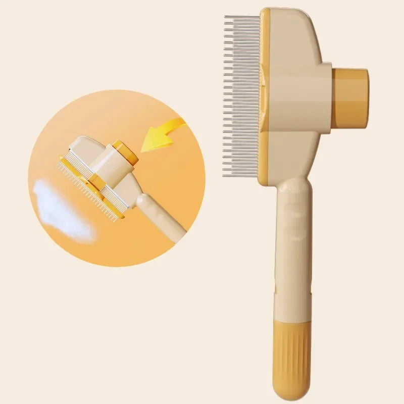 Dog Grooming Self Cleaning Comb Brush for Pets