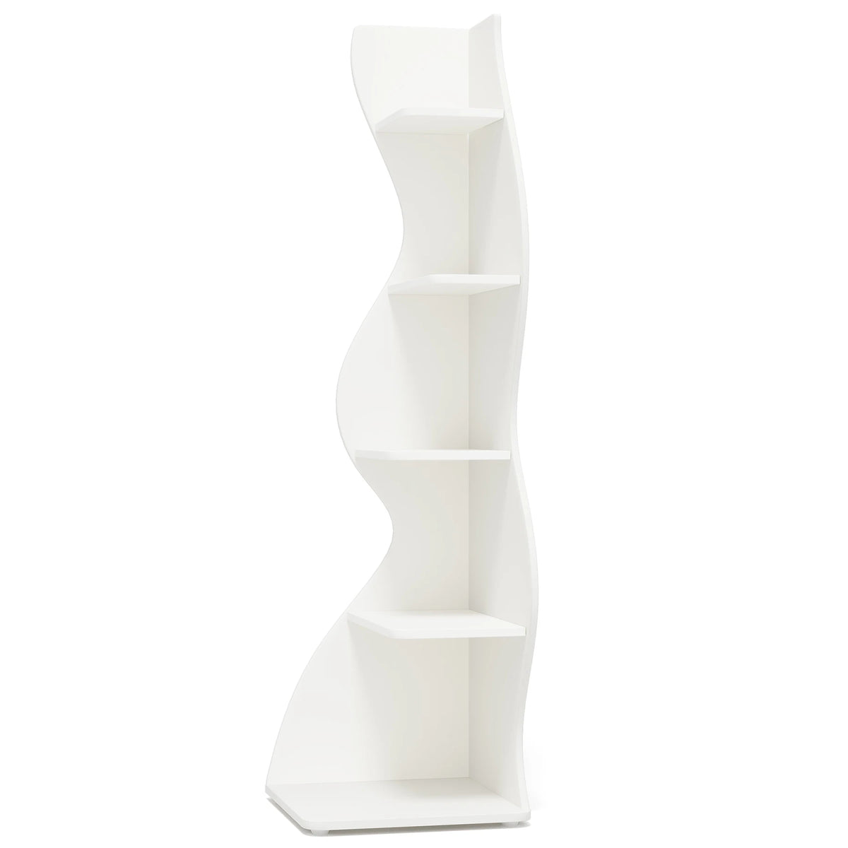 Tribesigns 5 Tier Corner Shelf Wall Bookcase
