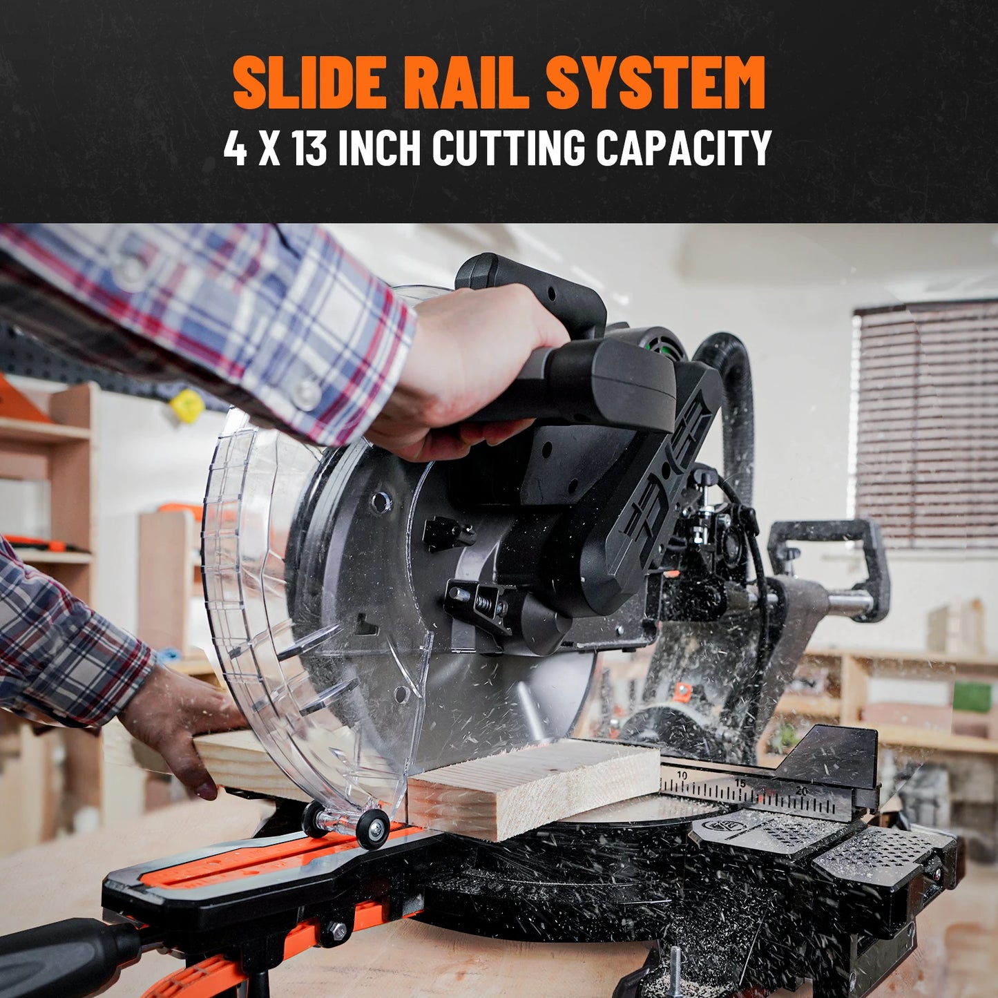 Dovaman Dual Bevel Sliding Miter Saw Laser Guide