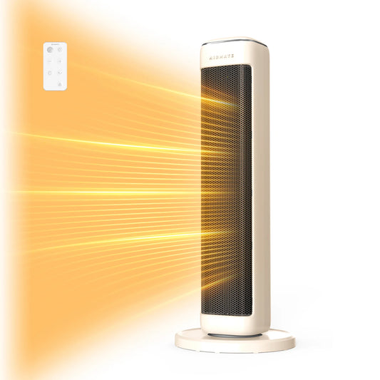 Airmate Ceramic Tower Space Heater With Thermostat