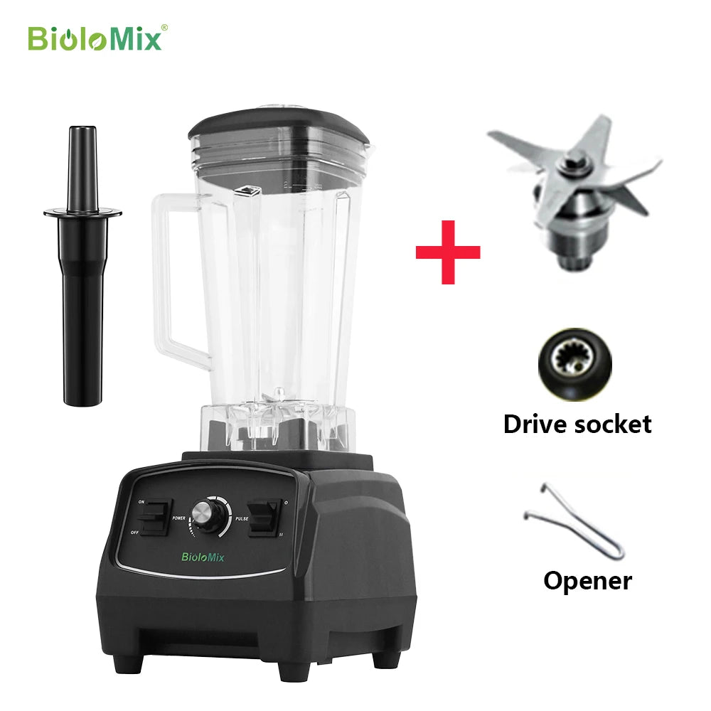 Biolomix 3HP 2200W Heavy Duty Blender Mixer Processor