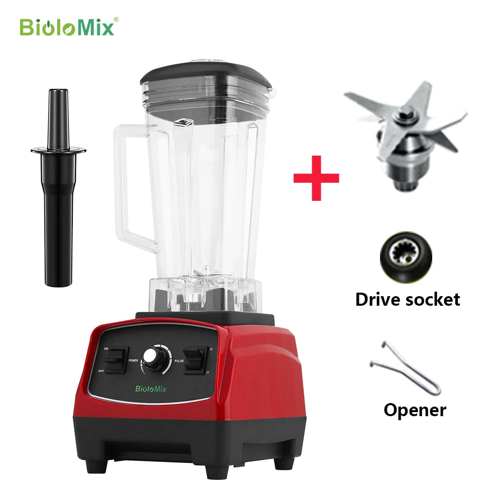 Biolomix 3HP 2200W Heavy Duty Blender Mixer Processor
