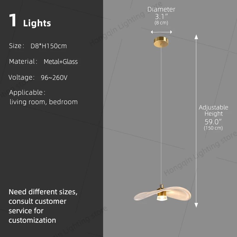 Yingxuan Luxury Staircase Pendant Light Chandelier