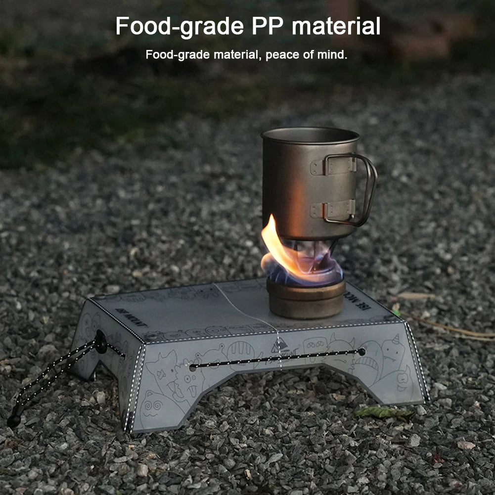 APWIKOGER Ultralight Backpacking Table For Outdoor Dining