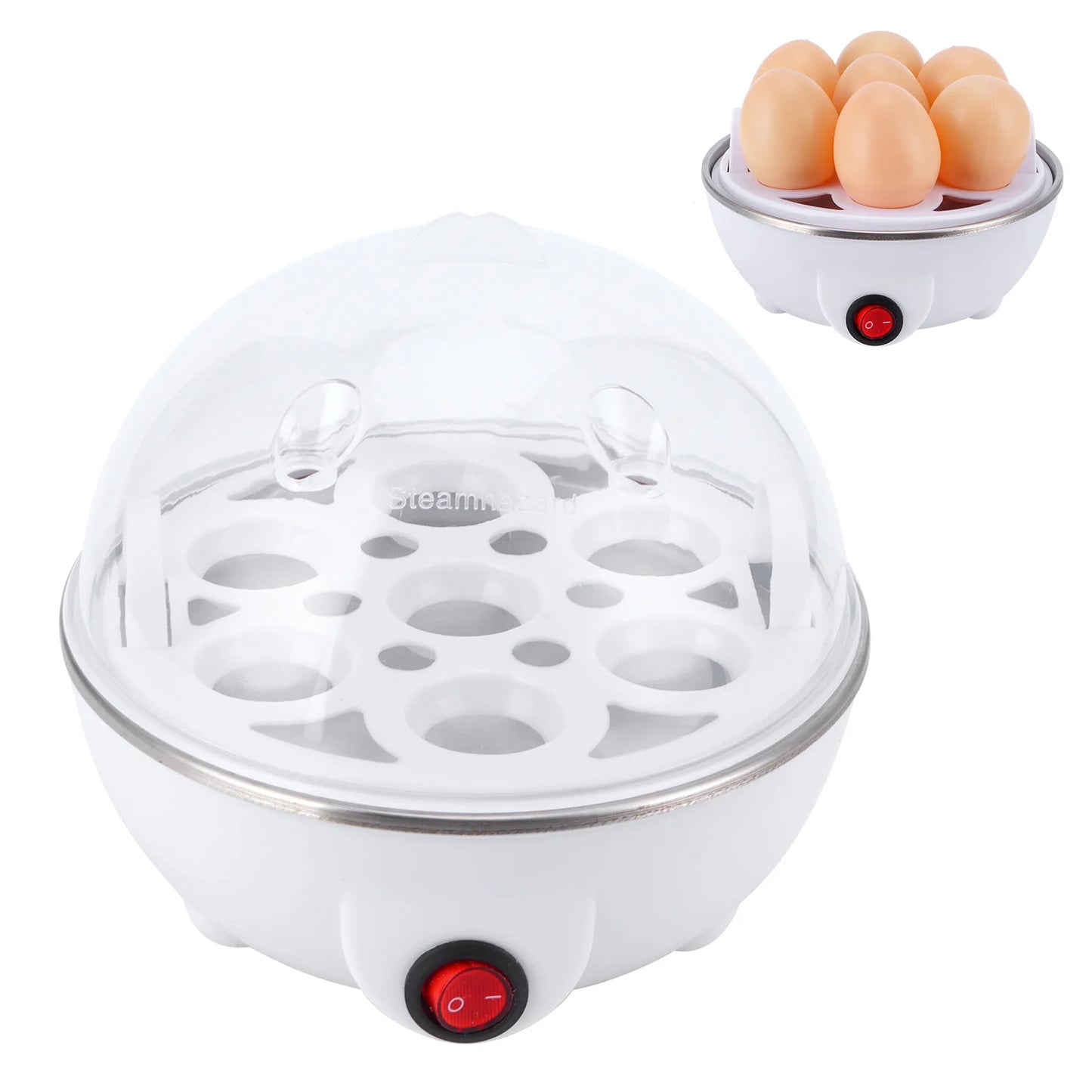 Romellar Electric Egg Cooker With Poacher