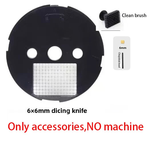 WERGANUASA Commercial Automatic Vegetable Cutter Slicer
