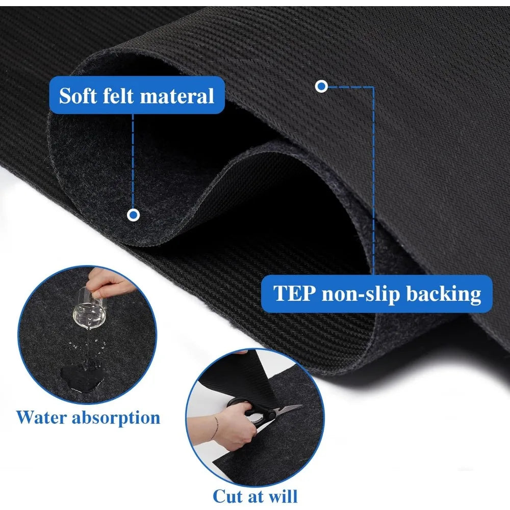 NBVCX Hot Tub Mat Waterproof Leakproof Floor Protector