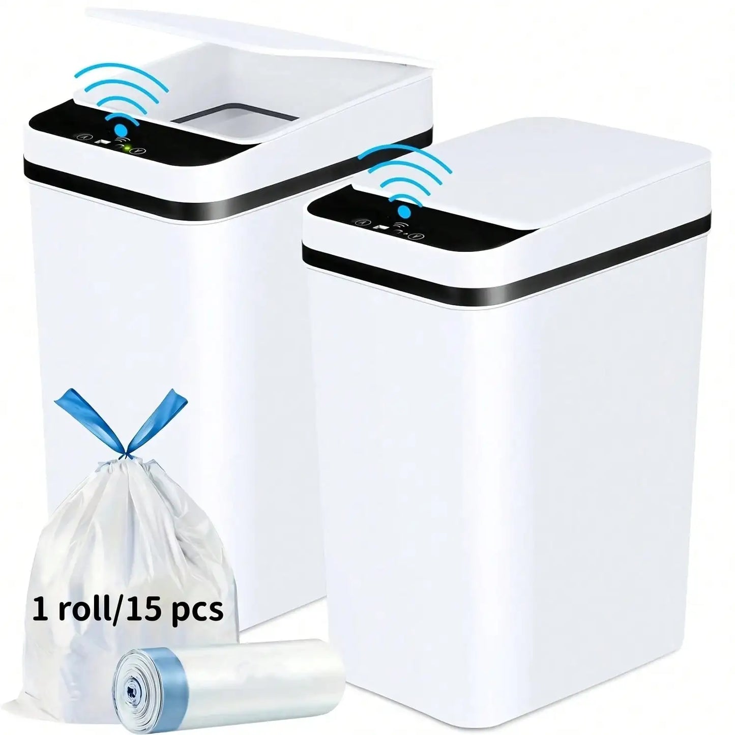 Odor Proof Motion Sensor Trash Can With Automatic Lid