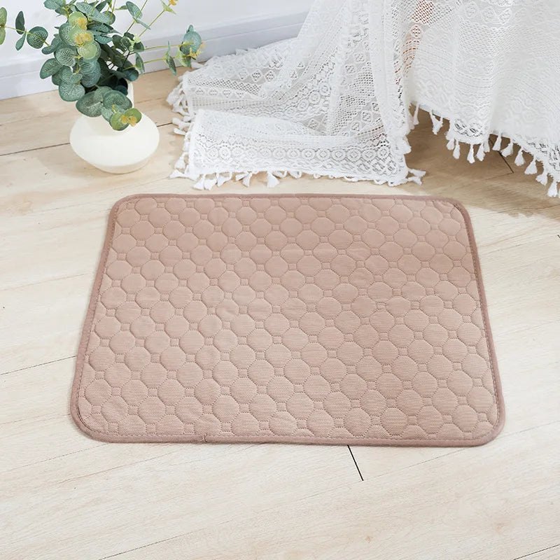 Washable Dog Pee Pad Blanket Absorbent Training Mat