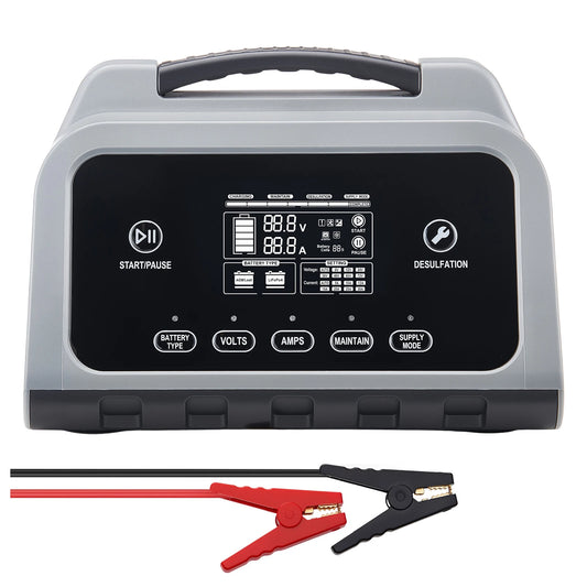 SucceBuy Smart Battery Charger With LCD Display
