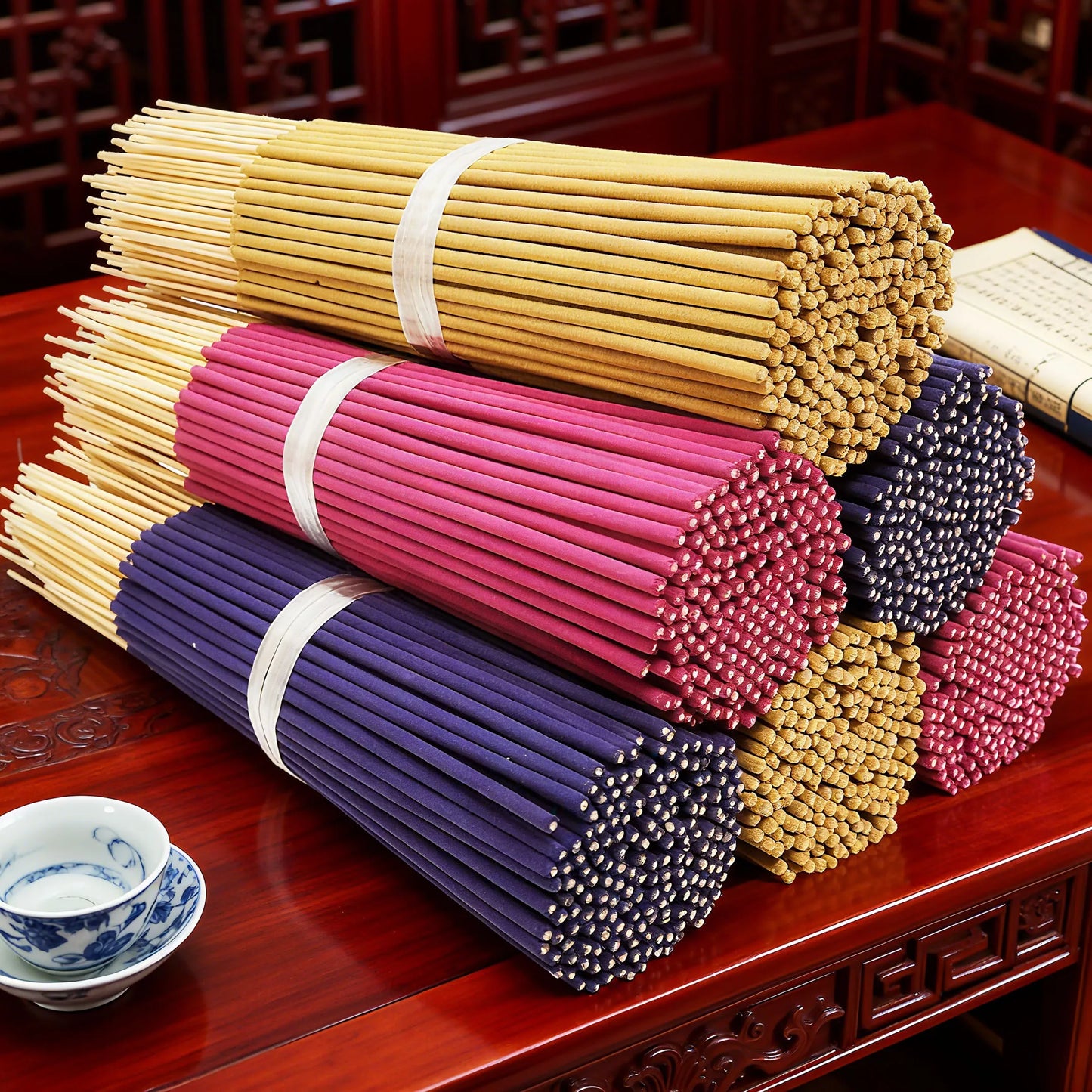 Assorted Fragrance Incense Sticks Lavender Jasmine Rose