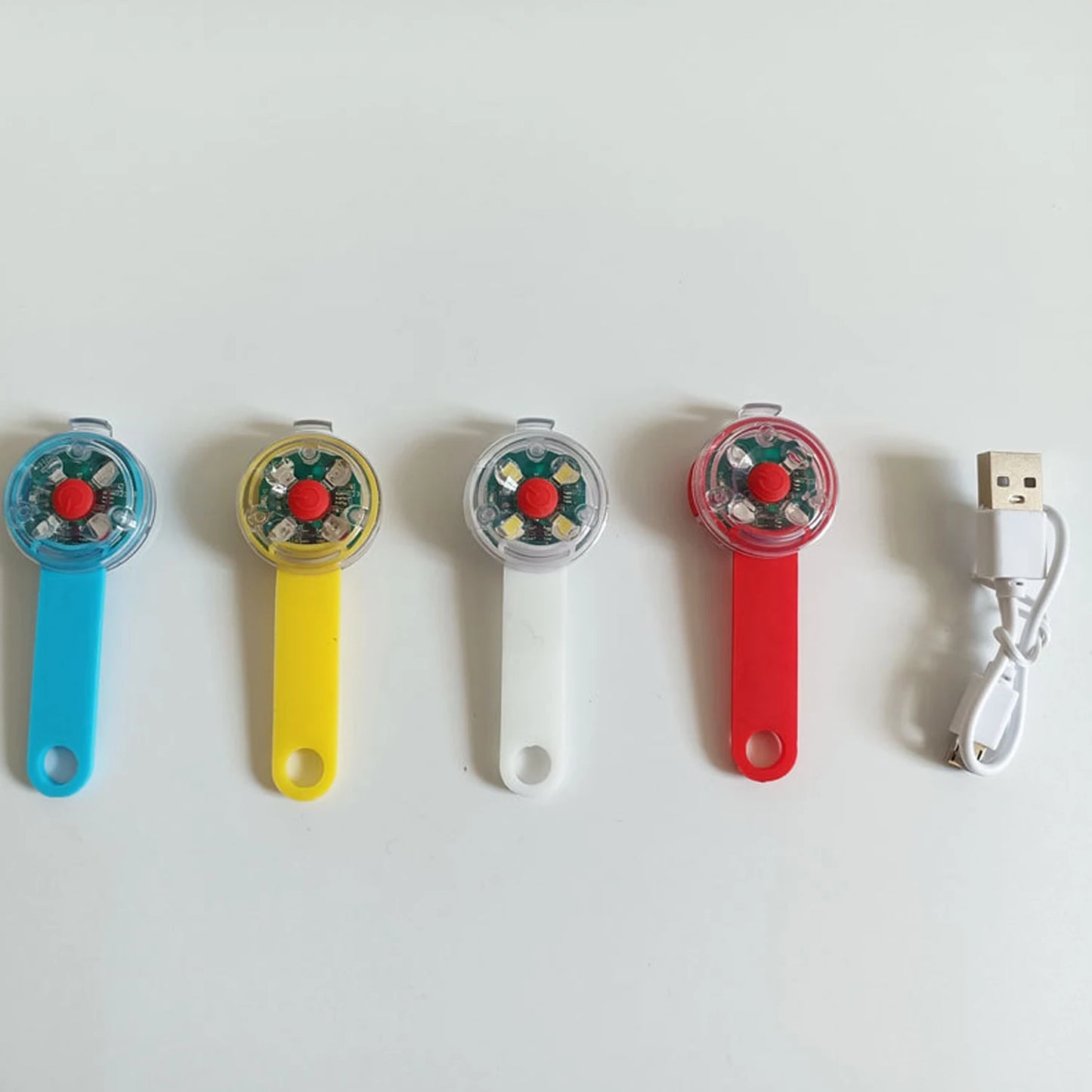 LED Dog Safety Collar USB Rechargeable Night Light