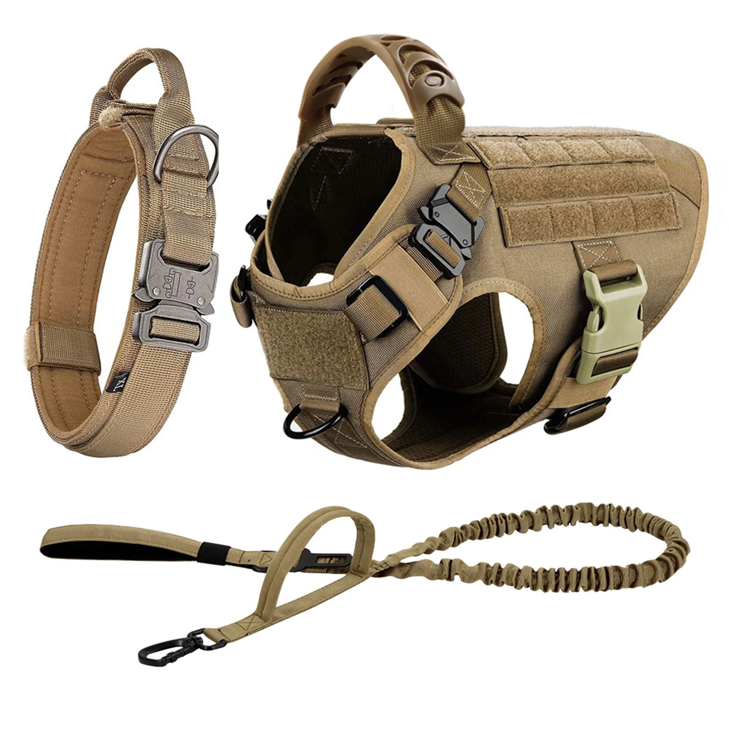 Dog Harness And Leash Set For Walking And Training