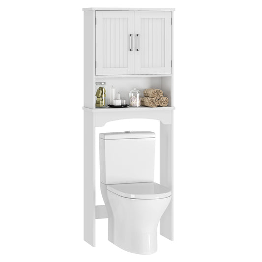 HiMISS Over The Toilet Storage Cabinet With AntiTip