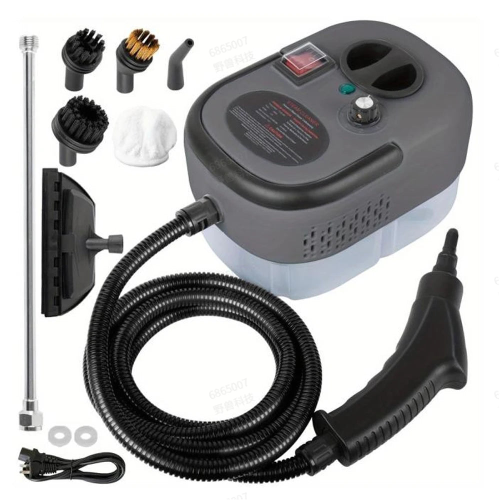 2500W Handheld Steam Cleaner 110V Portable With Accessories