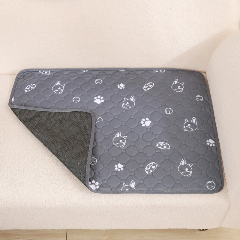 Washable Dog Pee Pad Blanket Absorbent Training Mat