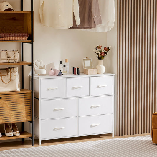 JHK Bedroom Wardrobe Storage Cabinet With Drawers