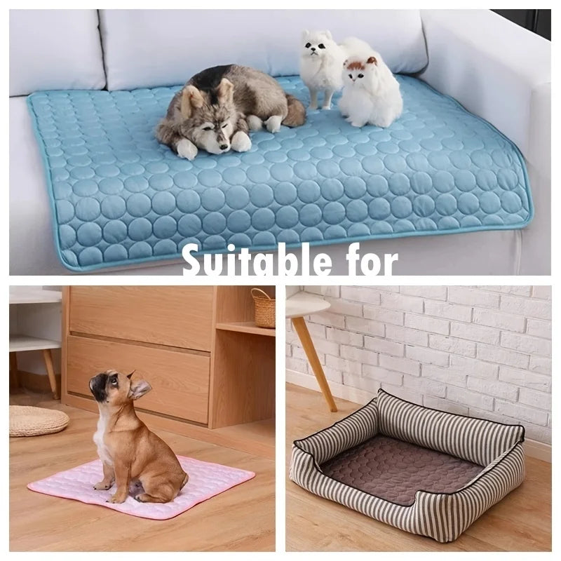 BeiYu Pet Dog Cooling Mat Extra Large For Dogs Cats
