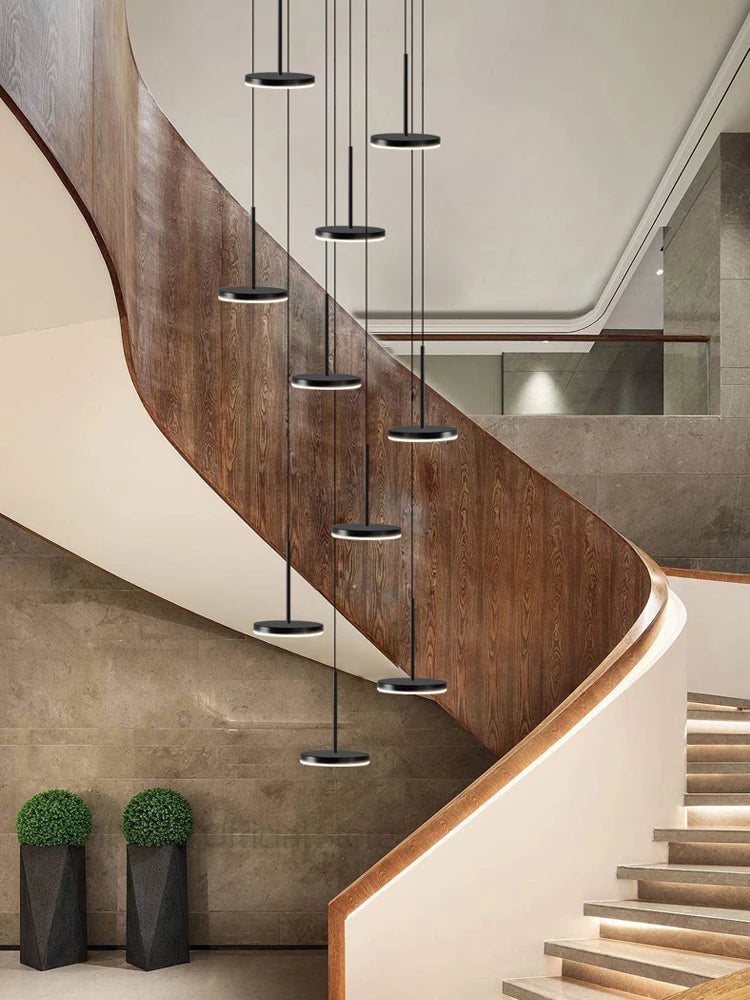 CAMPEGGI LED Circular Chandelier For Living Room