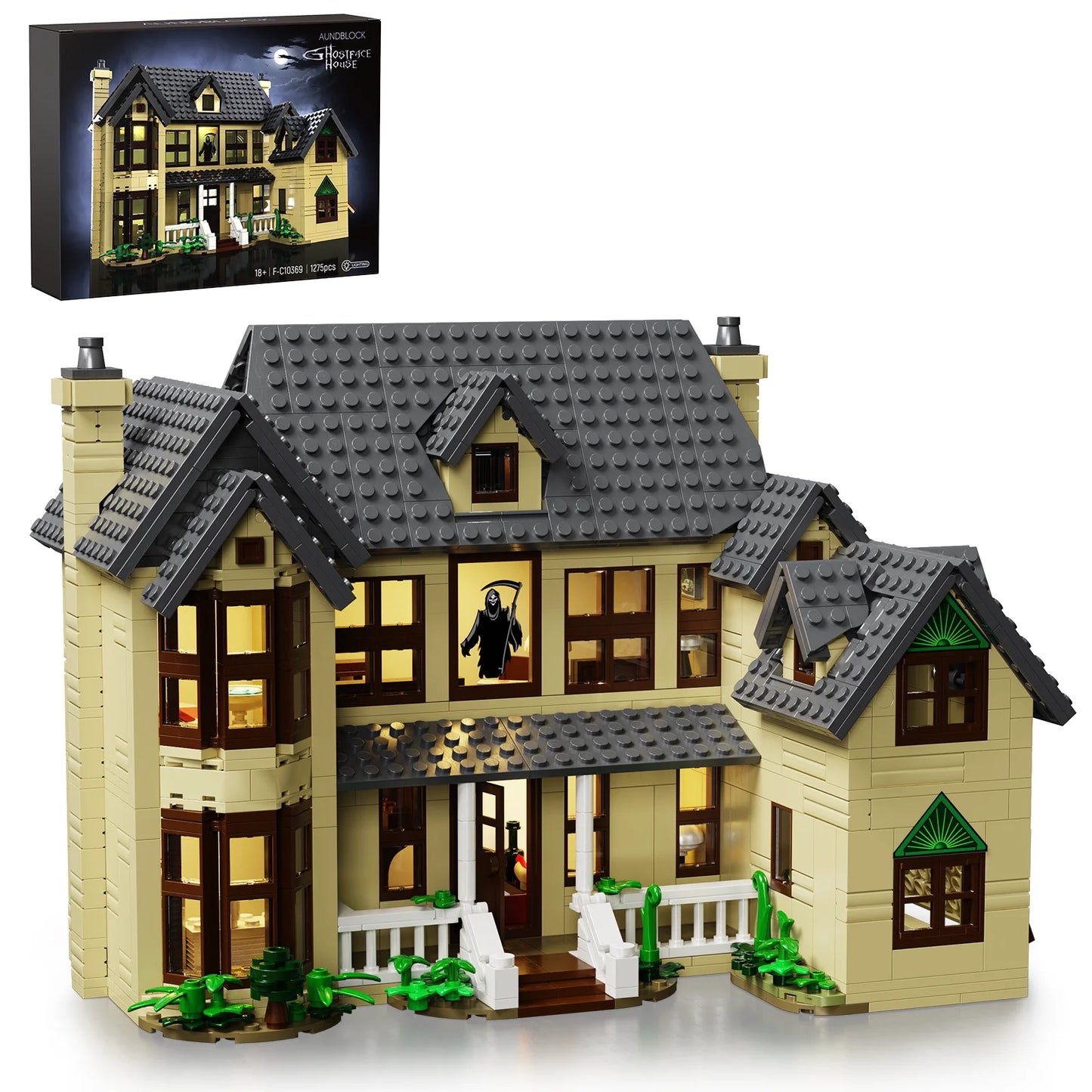Horror House Building Block Set Haunted House For Halloween