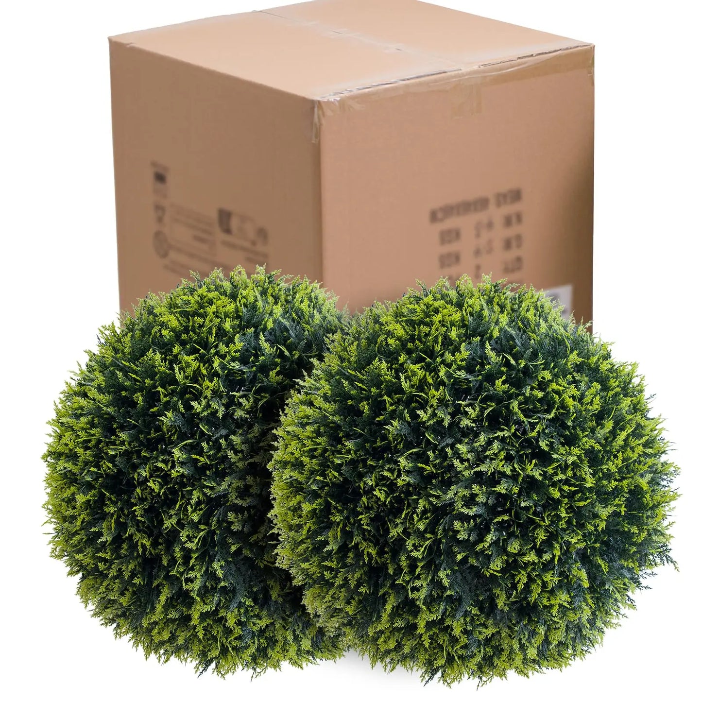 Studyset Topiary Balls Outdoor Set Of 2 For Garden Decor