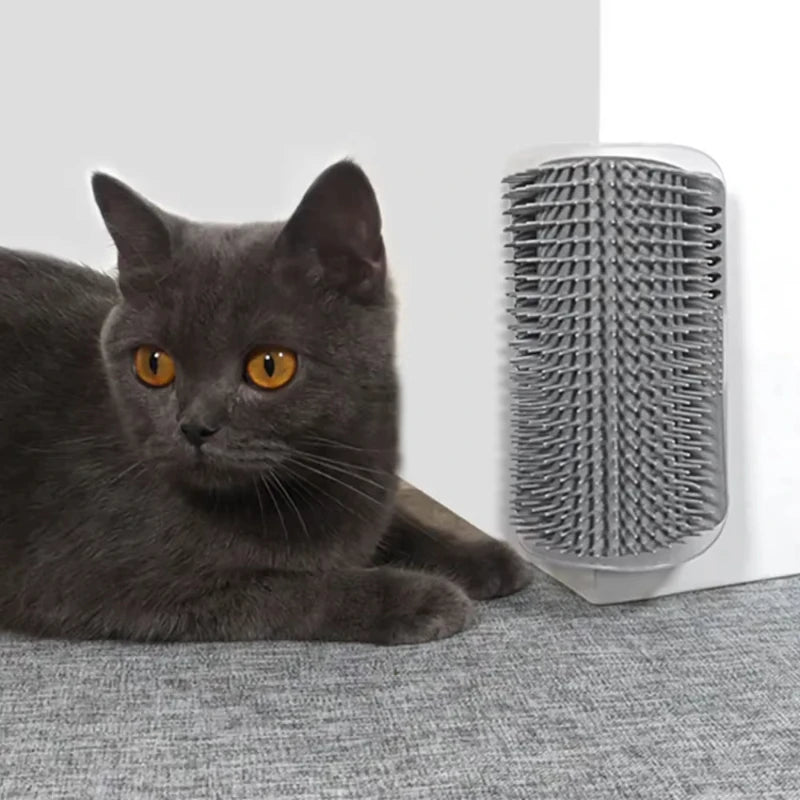 Cat Scratcher Comb With Catnip And Deshedding Brush