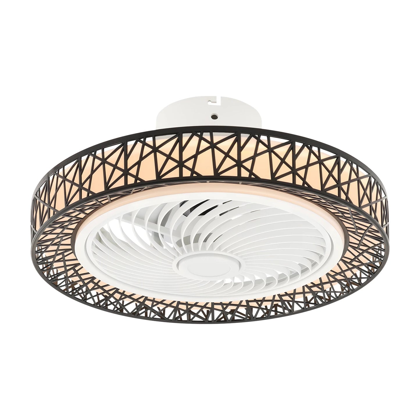 Ceiling Fan Light With Remote Control, Quiet Operation