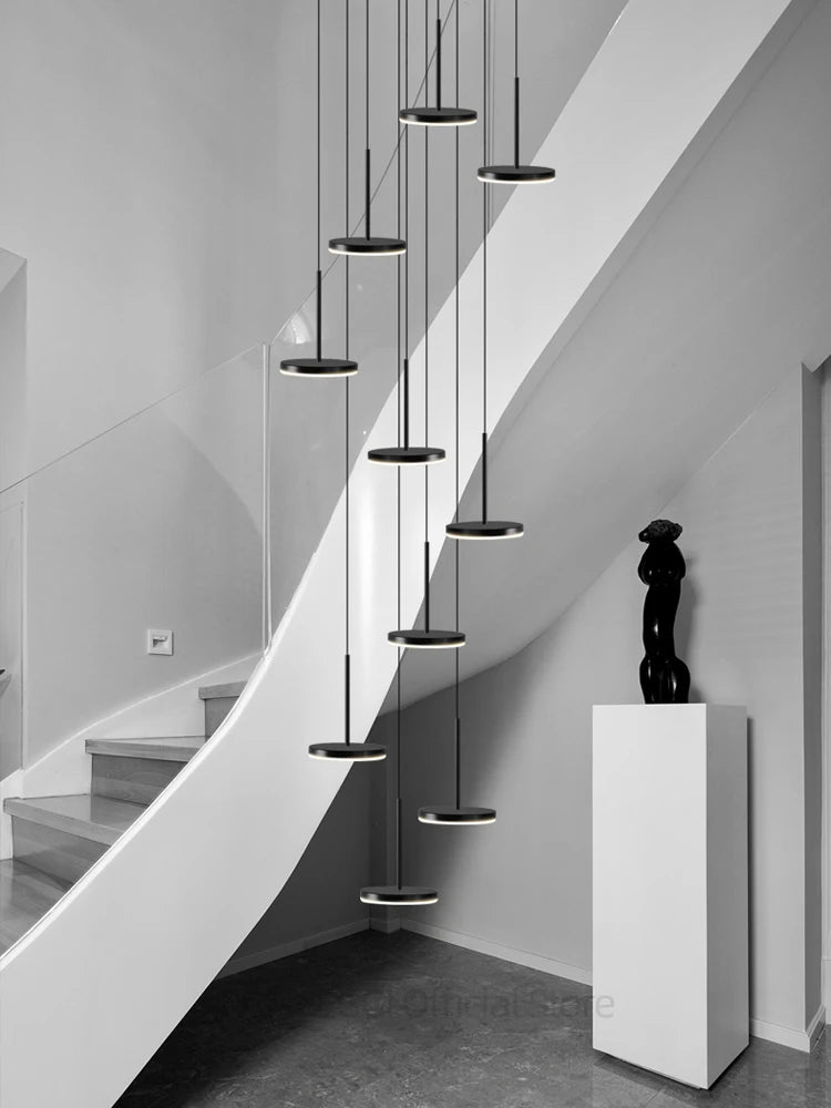 CAMPEGGI LED Circular Chandelier For Living Room