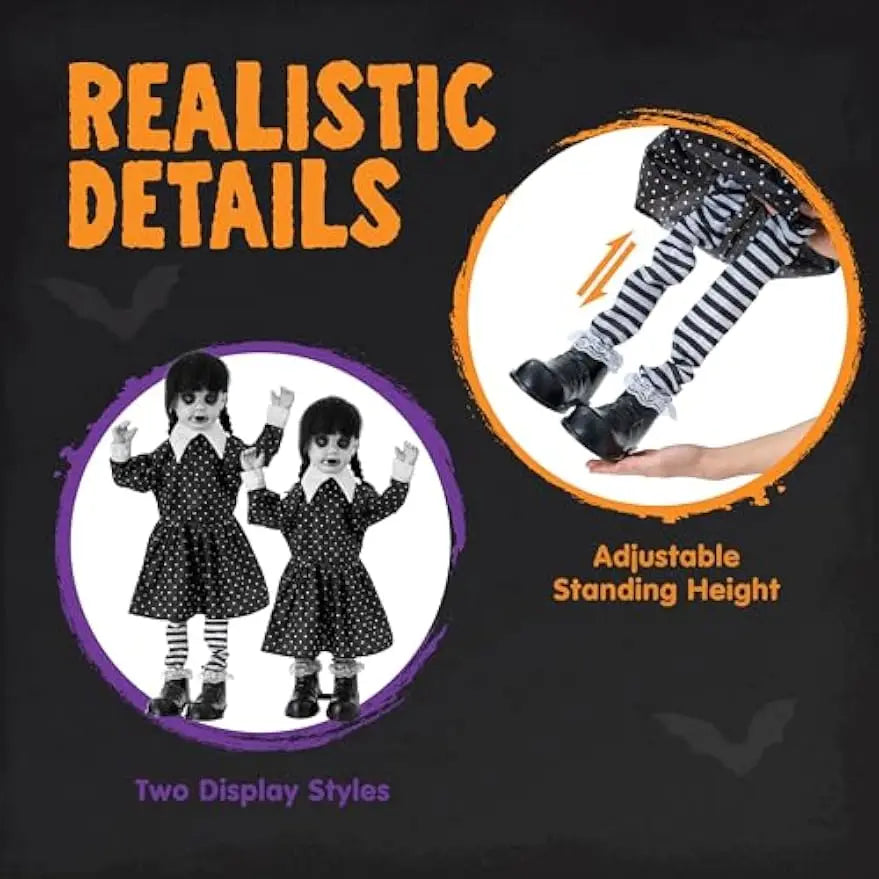Joyfy Sound Activated Halloween Ghost Yard Decoration