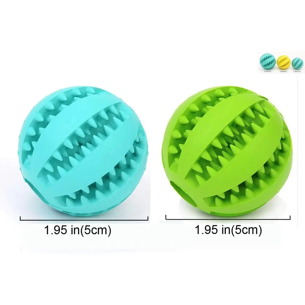 Nontoxic Bite Resistant Dog Toy Ball With Treat Dispenser