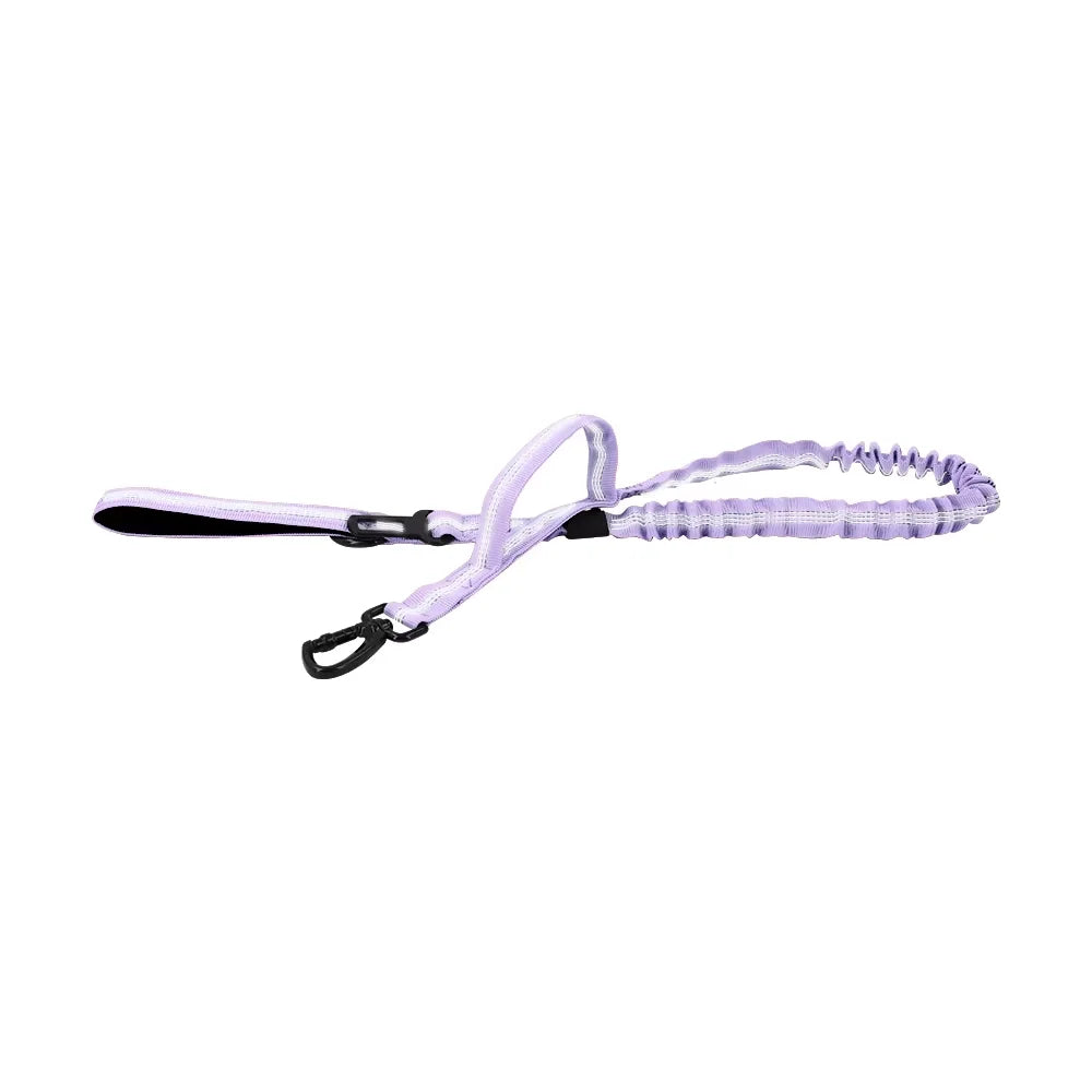 Military Dog Leash With Elastic Rope And Quick Release