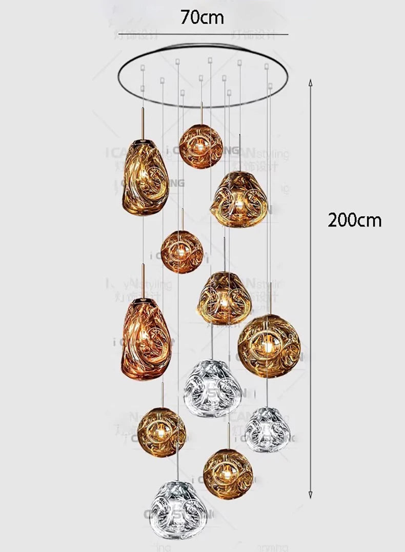 Gbbmade Ring LED Pendant Light For Living Room
