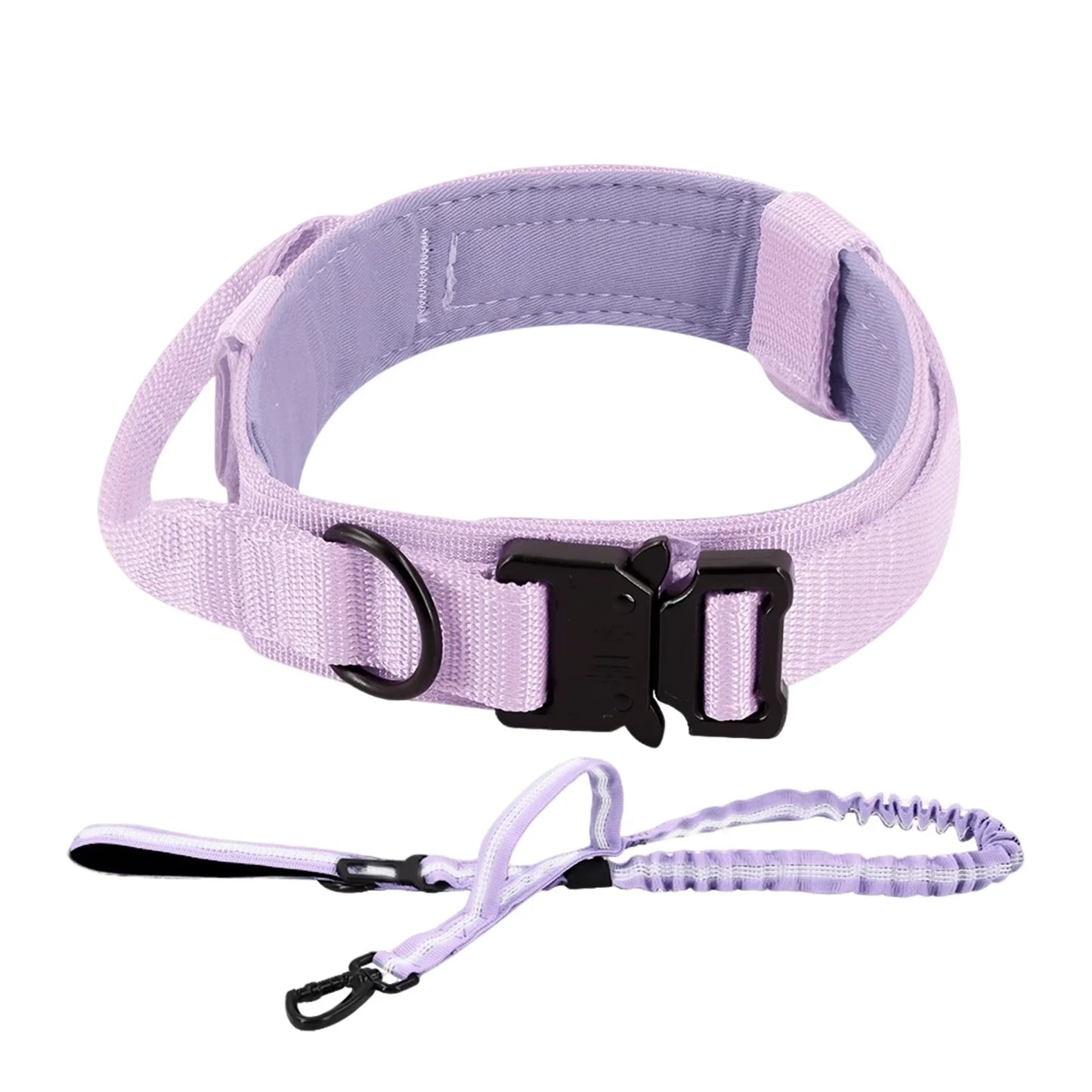 Adjustable Tactical Dog Training Collar And Leash Set