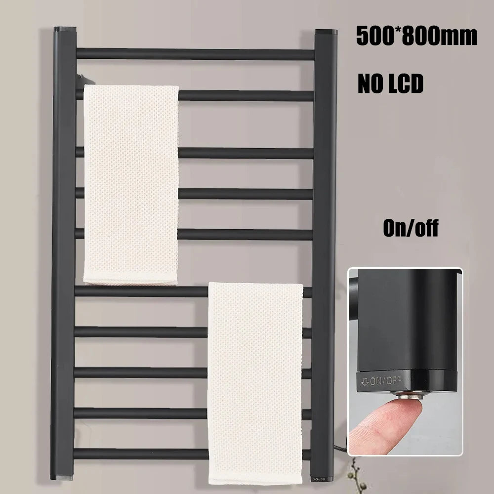 Onyzpily Heated Towel Rack With Display 304 Stainless