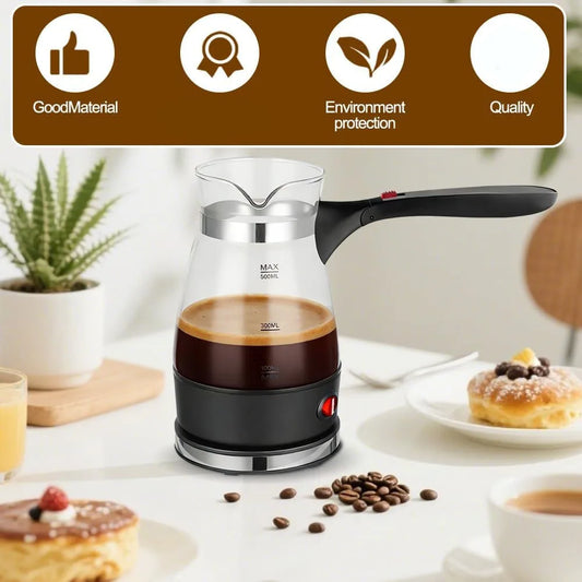 FGHGF Electric Turkish Coffee Maker With Handle