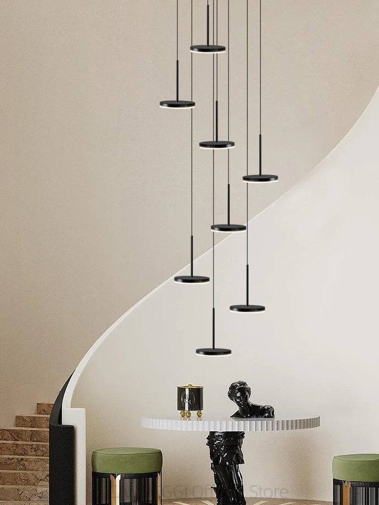 CAMPEGGI LED Circular Chandelier For Living Room