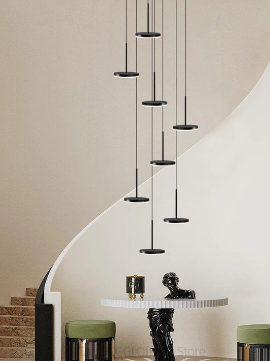 CAMPEGGI LED Circular Chandelier For Living Room