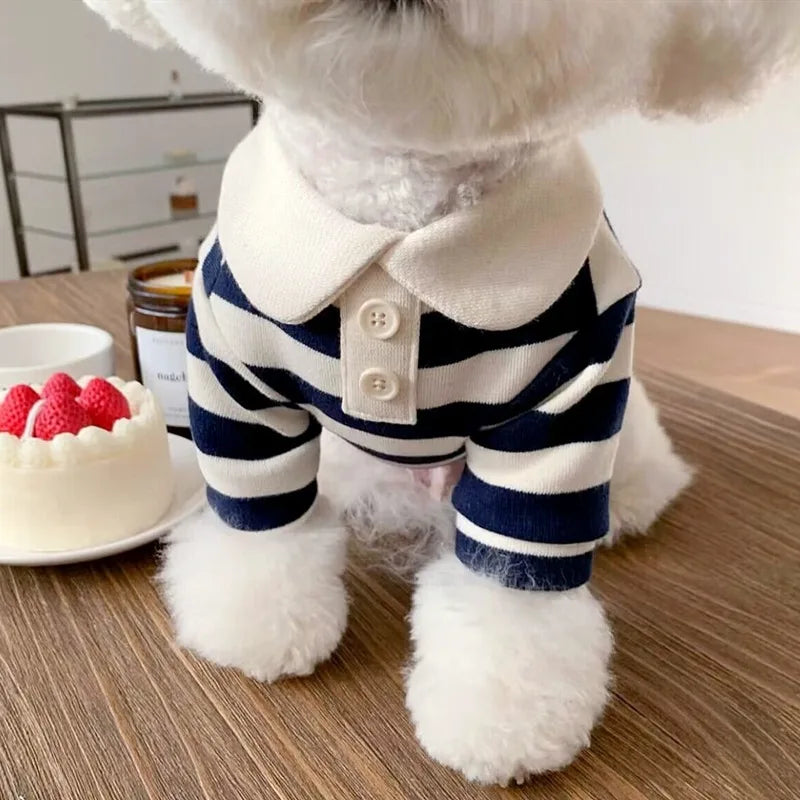 Breathable Polo Shirt For Dogs Vest Costume