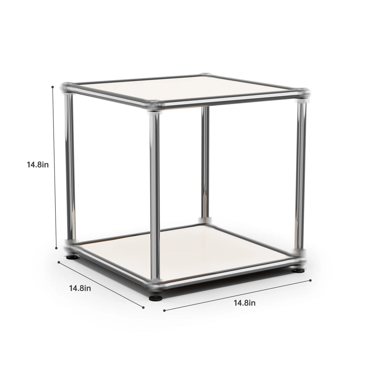 Modern Storage Cabinet Stainless Metal Organizer TV Stand Cabinet for Living Room and Home Office Furniture