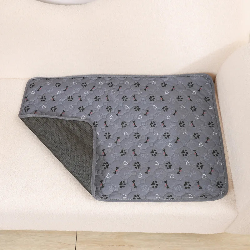 Washable Dog Pee Pad Blanket Absorbent Training Mat