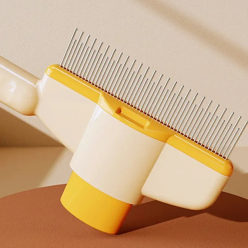 Dog Grooming Self Cleaning Comb Brush for Pets