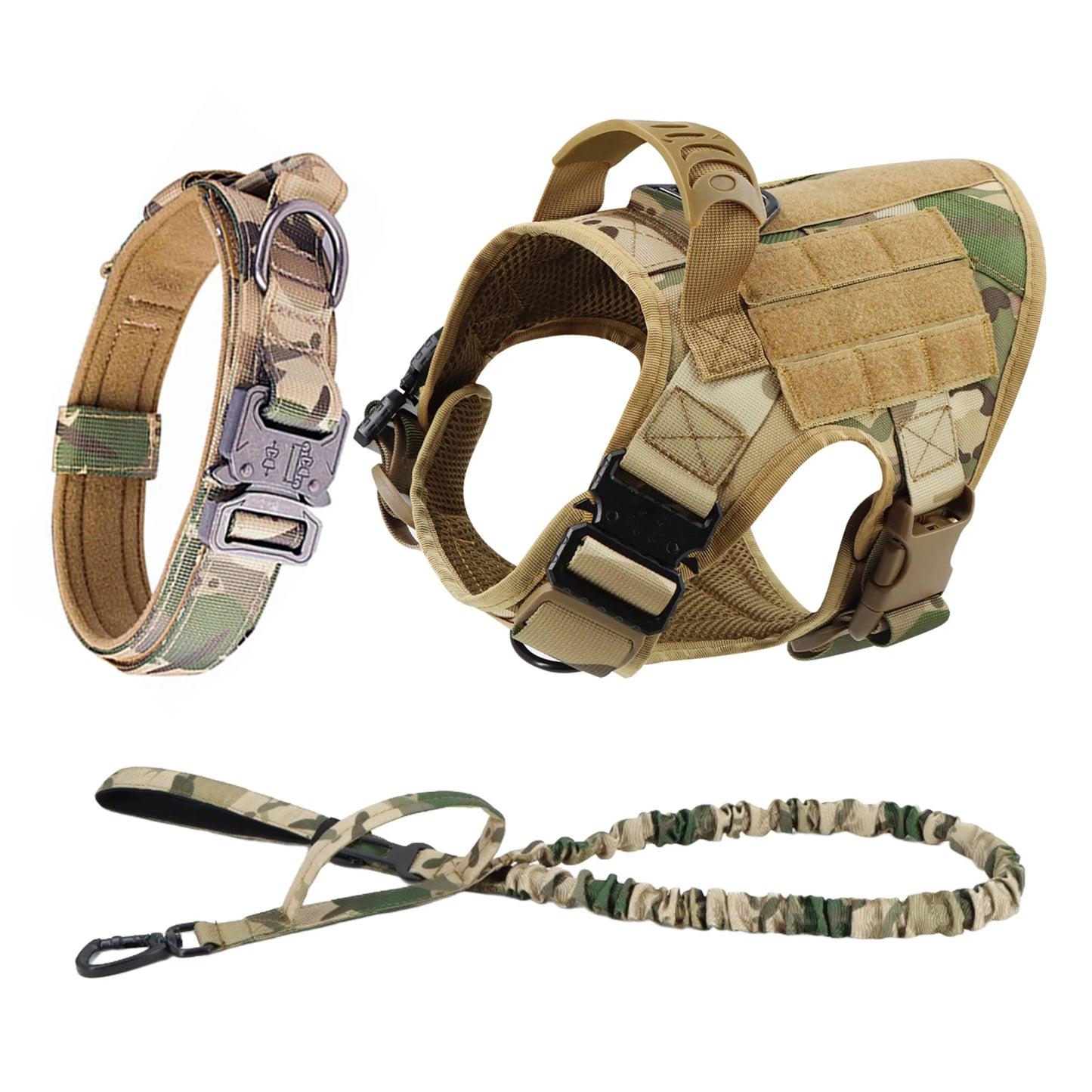 Dog Harness And Leash Set For Walking And Training