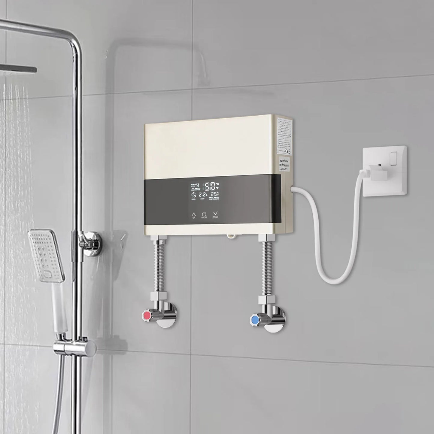 Sweetmile 110V 4000W Mini Electric Water Heater With Remote