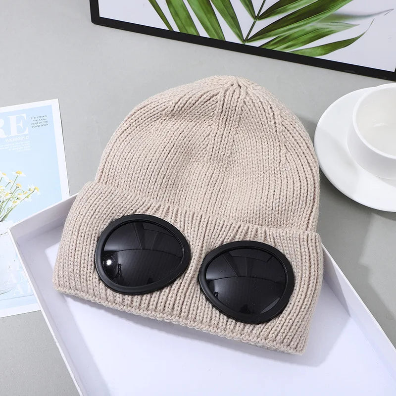 Stretchy Knit Winter Beanie With Ear Protection