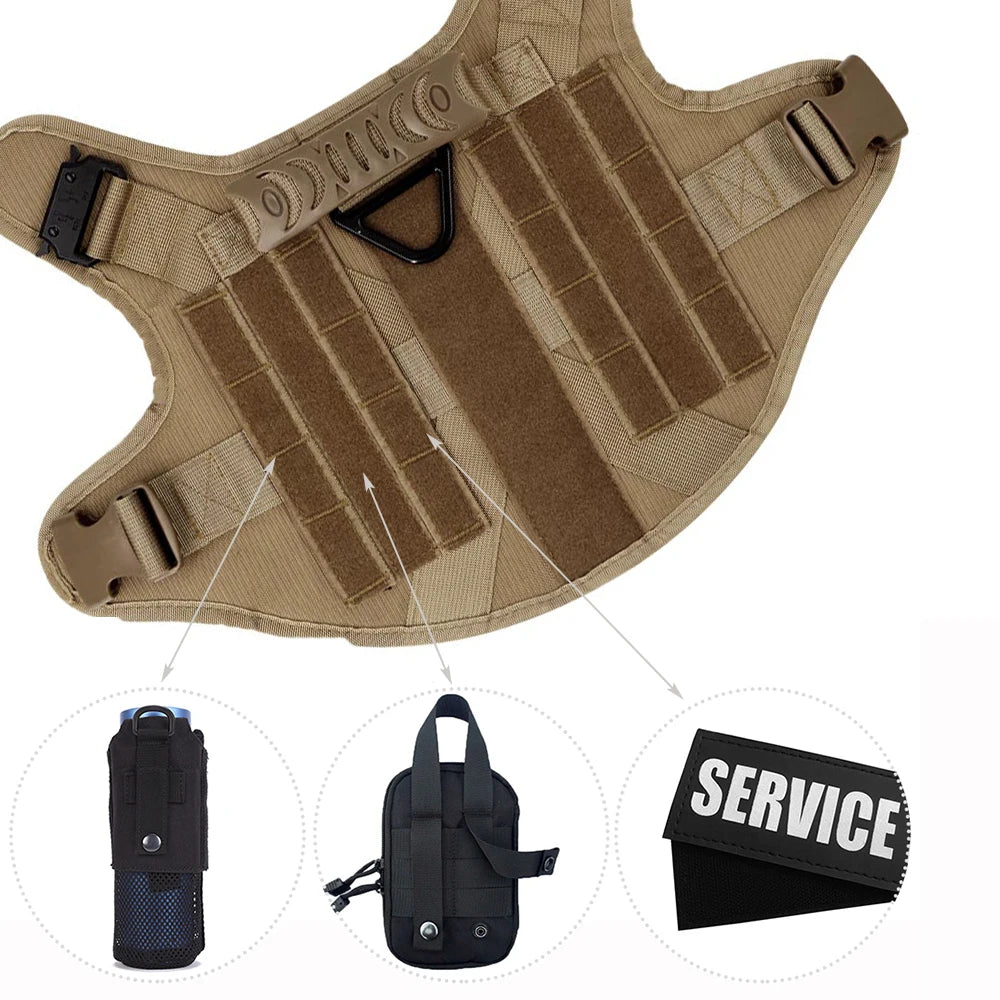 Dog Harness And Leash Set For Walking And Training