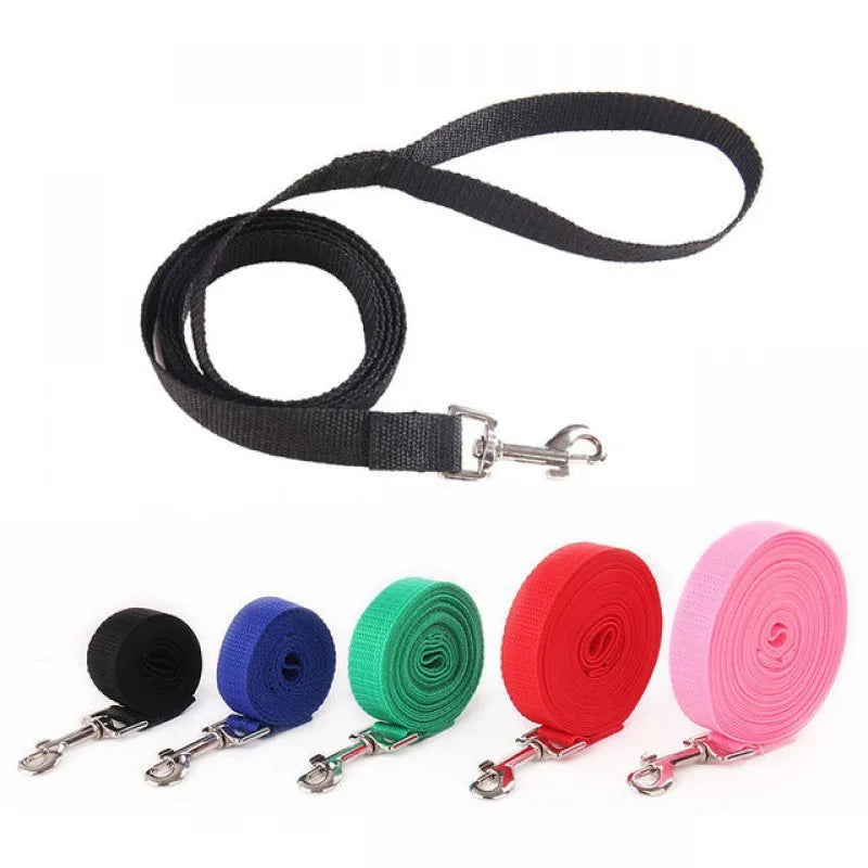 Nylon Dog Leash 4ft To 100ft Adjustable Training Leash